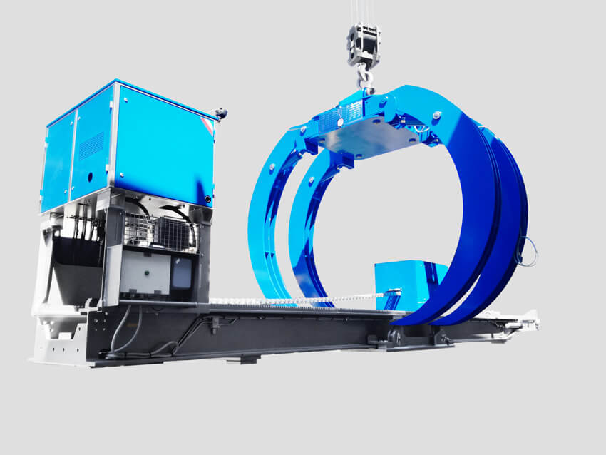 هوک (چنگک) چند منظوره جهت بلند کردن باندل با توان 16000 وات مدل POLY ARCH - 55 TON ساخت ایدروجت ایتالیا